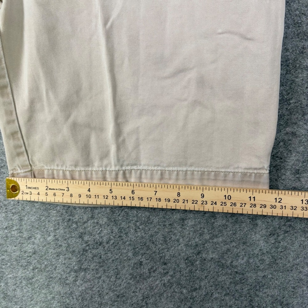 Vintage Polo Ralph Lauren Prospect Shorts Mens 34 Tan Golf Old Money Chino Twill - Picture 11 of 16